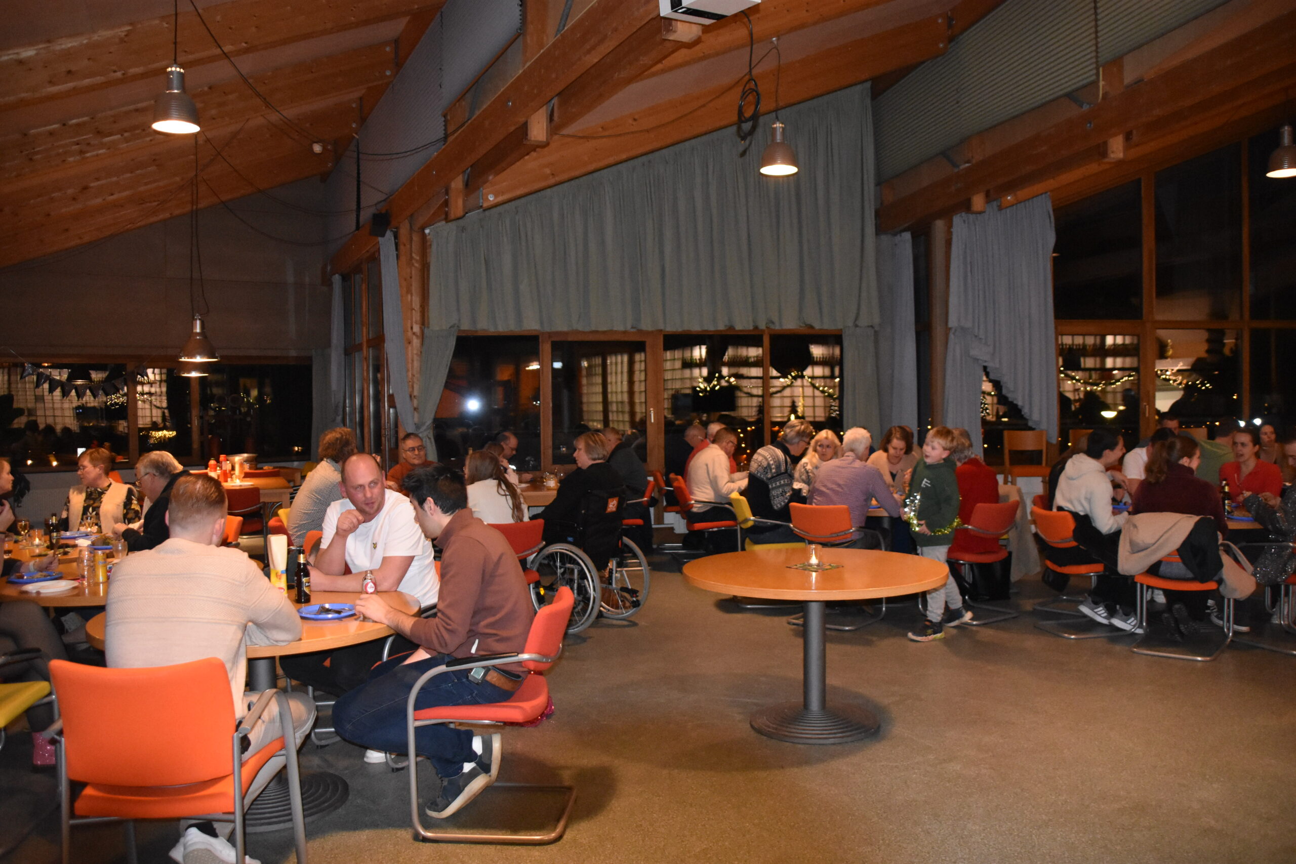 Traditie met kerstevent voortgezet