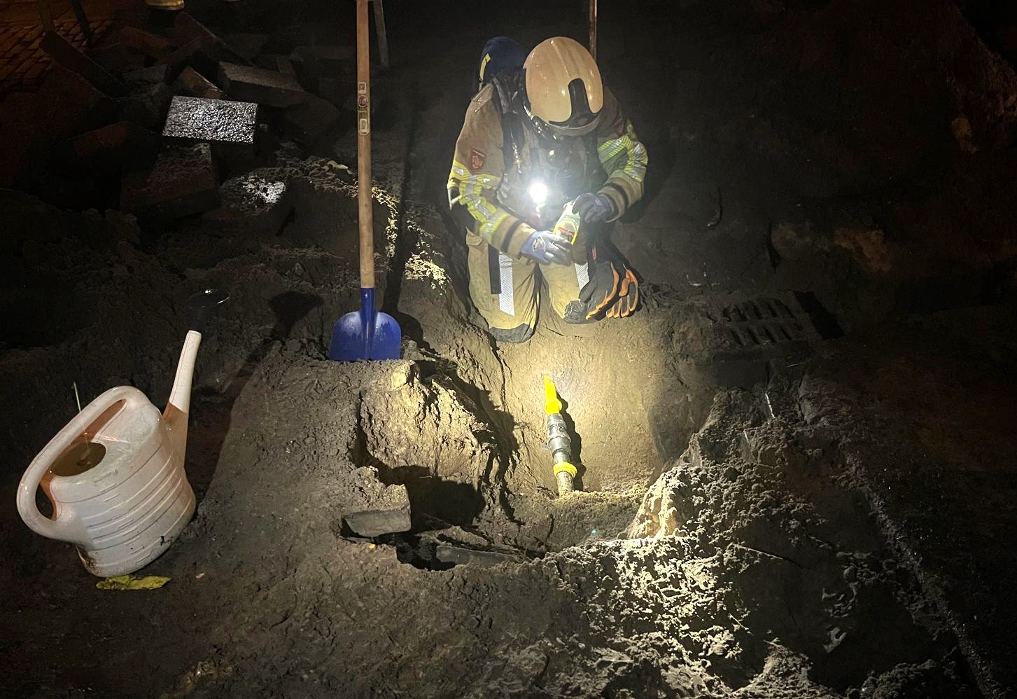 Twee keer gaslek in opengebroken straat