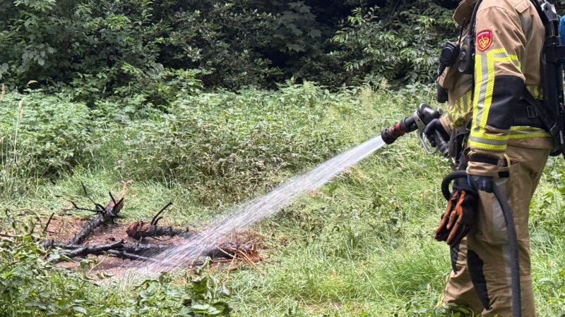 Kinderen verdacht van brandjes op Lazarusberg