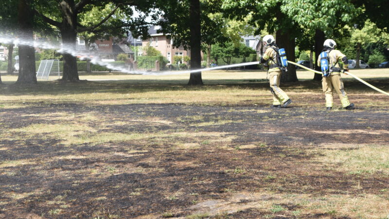 Brandstichting op speelterrein de Engh