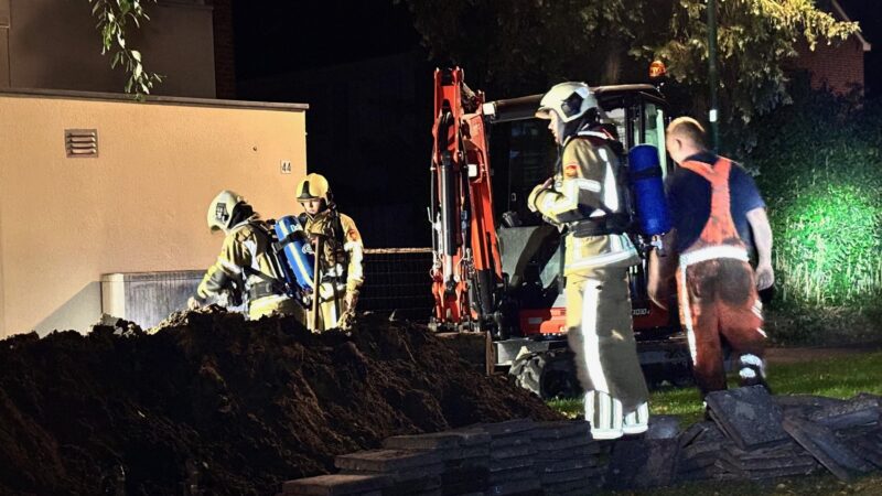 Lek in gas- en waterleiding Claroenstekerpad