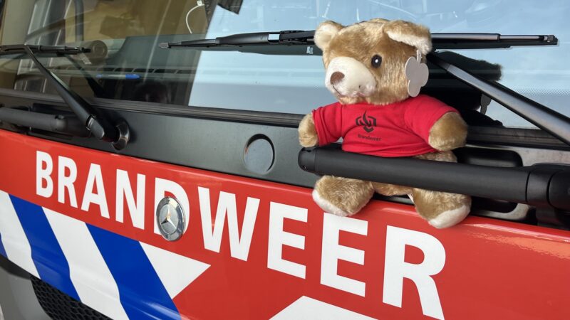 Jongetje (4) vast in w.c., krijgt troostbeertje