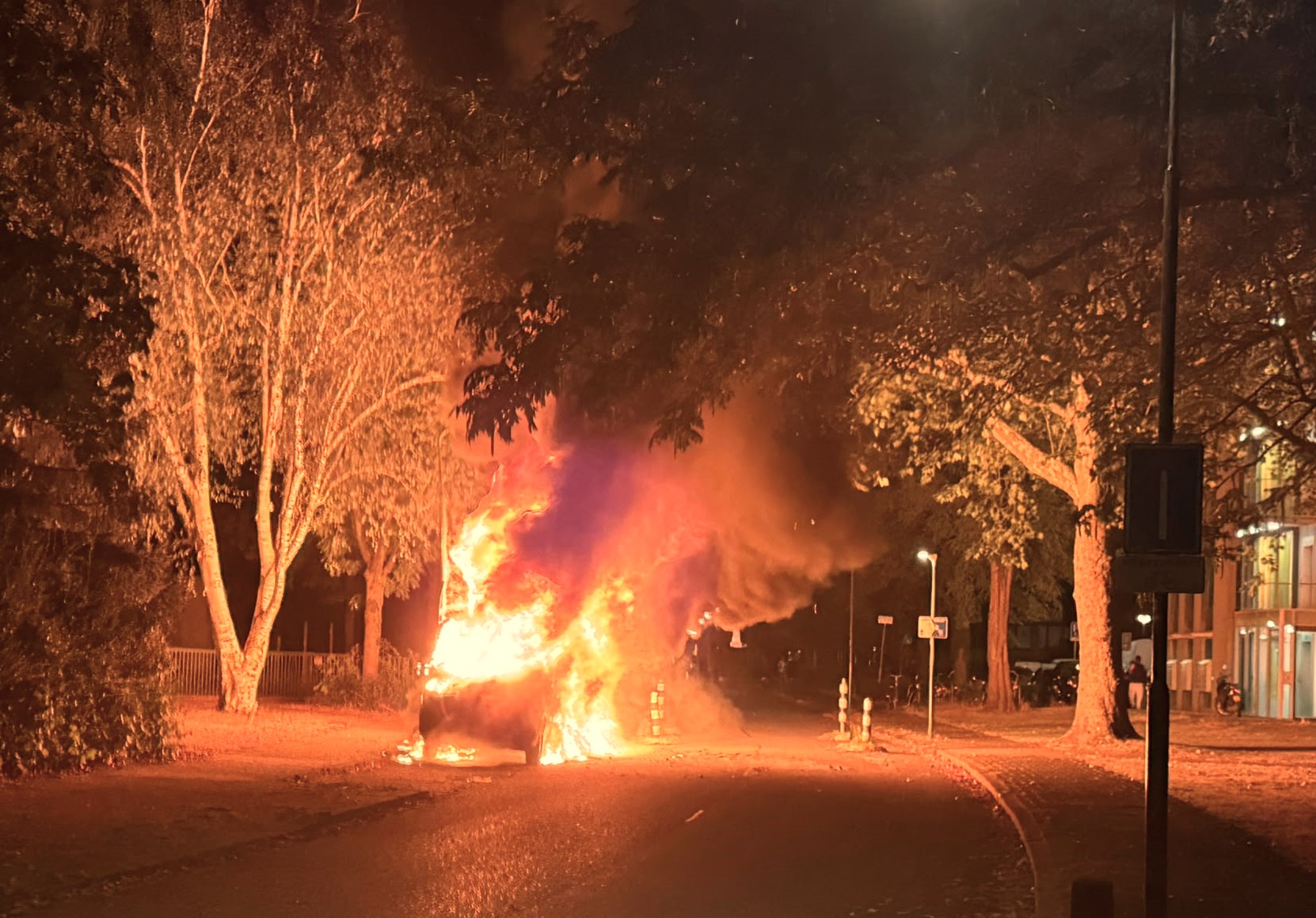 Explosie wekt buurt